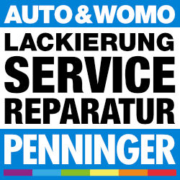Logo der Autolackiererei Penninger und was sie anbieten